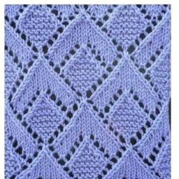 Ромбы спицами