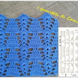 Симпатичный узор крючком