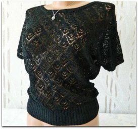 Узор для джемпера спицами