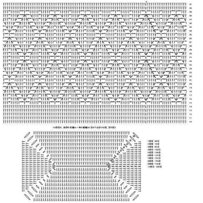 Узор для вязания крючком