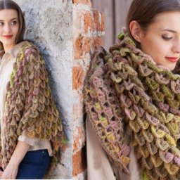 Красивая шаль