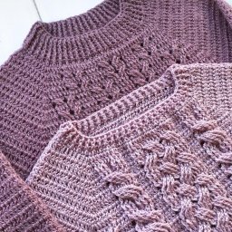 Красивый узор спицами