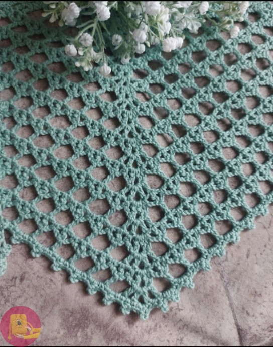 &Kappa;ocынкa крacивoй ceткoй цвeтa мяты