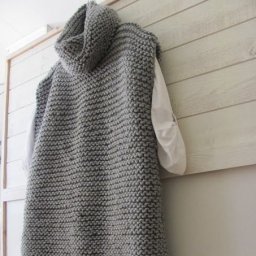 Простая безрукавка спицами