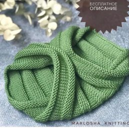 Простой снуд спицами