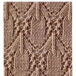 Узоры спицами для любительниц вязания