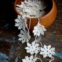 Вяжем снег! Или кое-что о вязаных снежинках