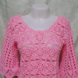Блузка крючком