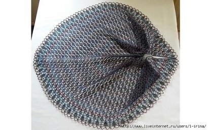 Шаль "Капли"