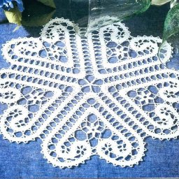 Красивая салфетка крючком