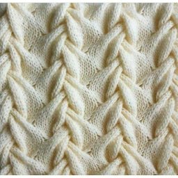 Красивые косы спицами