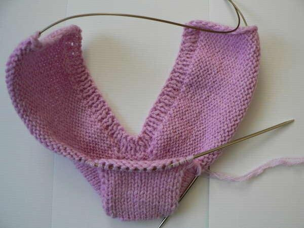 Тапочки спицами