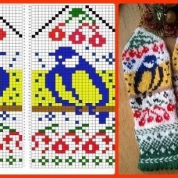 Жаккард с птичками!