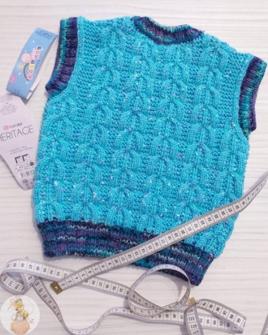 Детский жилет &laquo;Карапуз&raquo; спицами &mdash; уют и нежность для самых маленьких