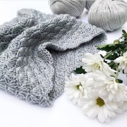 Стильный снуд крючом