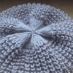 Узор "Кукурузка" спицами, пригодится для берета и других вещей