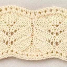 Узор спицами