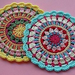 Вязаные мандалы