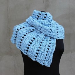 Бактус спиральным узором, вяжем крючком