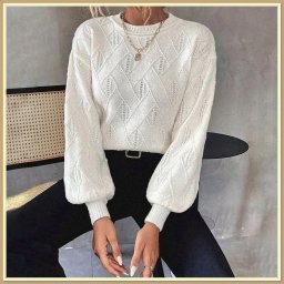 Джемпер спицами