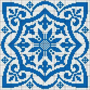 Красивые узоры для любителей жаккарда