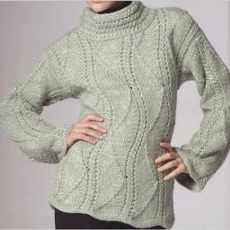 Красивый узор для свитера спицами