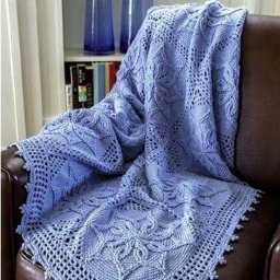 Мотив для уютного пледа