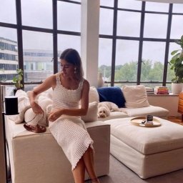 Узор для летнего платья крючком