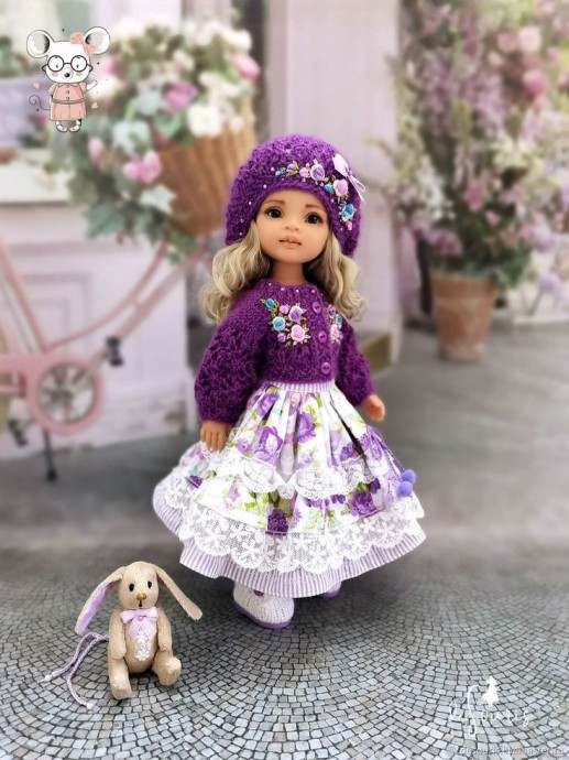 Играем в куклы или немного вязаной моды Играем в куклы или немного вязаной моды