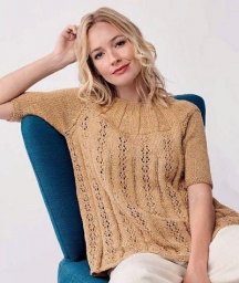 Вязаная кофточка «Glam»