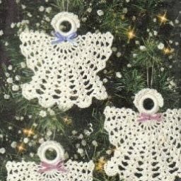 Ангелочки, вязаные крючком