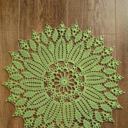 Ажурные салфеточки крючком