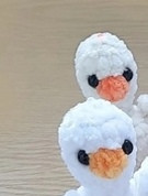 Вяжем гуся из плюшевой пряжи Вяжем гуся из плюшевой пряжи