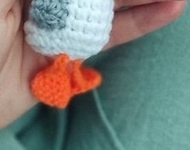 Чайка крючком