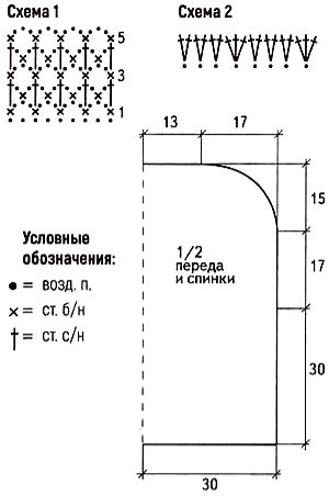 Меланжевый топ/пуловер