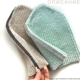 Шапочка спицами