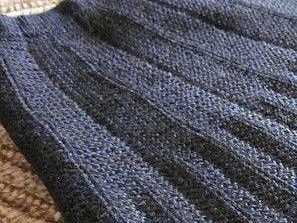 Юбка школьная, вяжем спицами