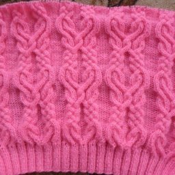 Узор с роскошными косами