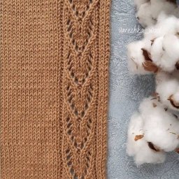 Ажурная дорожка спицами