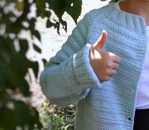 Кардиган для девочки, вяжем спицами Кардиган для девочки, вяжем спицами