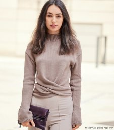 Кашемировый свитер-тарнсформер