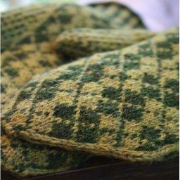 Узор для варежек спицами