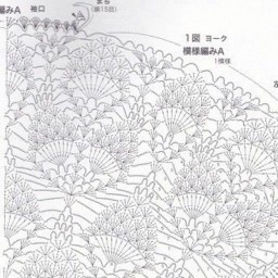 Схемы для вязаных юбок