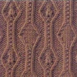 Подборка узоров спицами