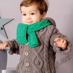 ​Пальто с капюшоном