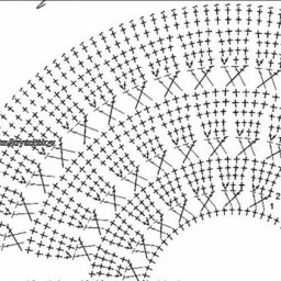 Схемы кокеток крючком