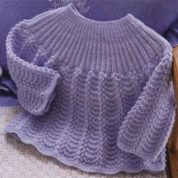 Красивый свитер для девочки