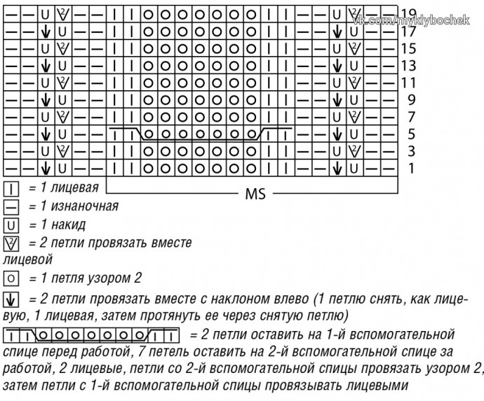 Джемпер с разделенными планками