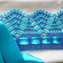 Красивая ажурная кайма