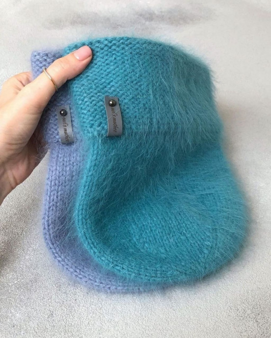 Шапка из пуха норки